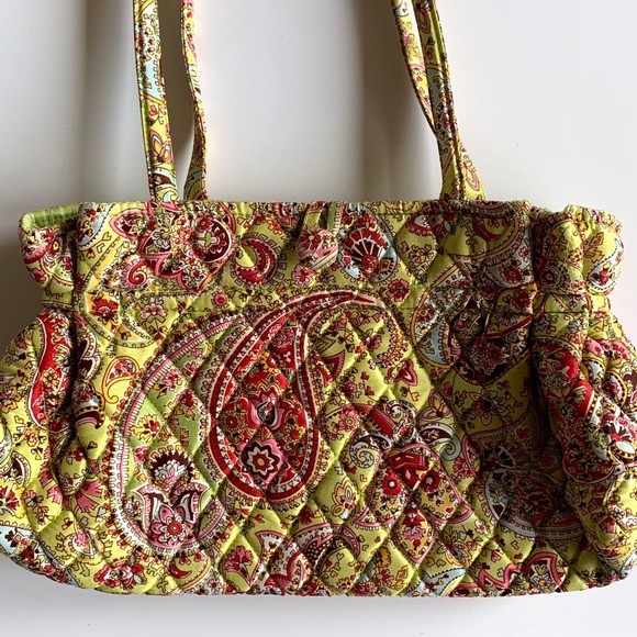 🚫SOLD🚫 Vera Bradley 2-Handle Satchel Bag - Picture 4 of 6